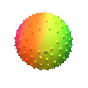 5 inch rainbow knobby ball