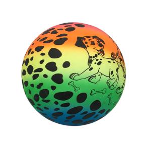 Customized 9 Inch Rainbow Bouncing toy Ball  