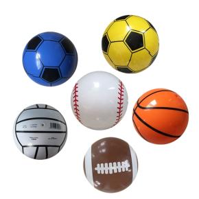 Child Mini PVC Sports Football Ball Toys Inflatable Plastic Bounce Soccer 5 Inch Size