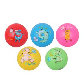 Hot Sale ECO-Friendly Material vinyl decal education ball for kids