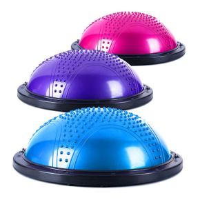 gym fitness non-slip mini balance massage exercise trainer pilates yoga wave speed bosuing half ball